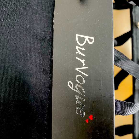 NWOT Burvogue Corset Underbust  Shapewear Women’s O/S Adjustable Black - Picture 5 of 6